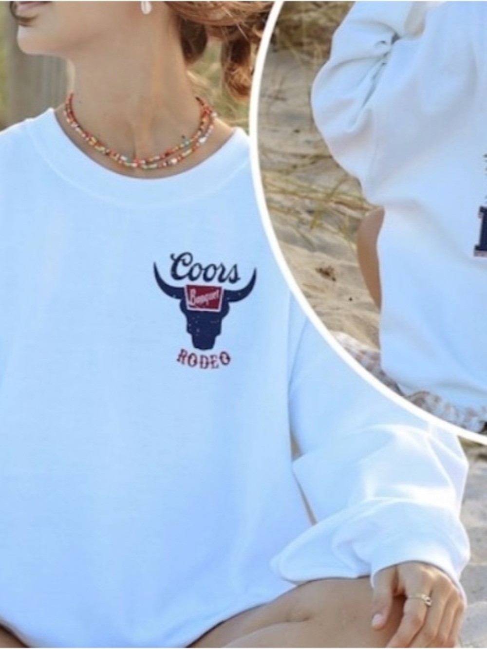 Coors Rodeo Crewneck Sweatshirt